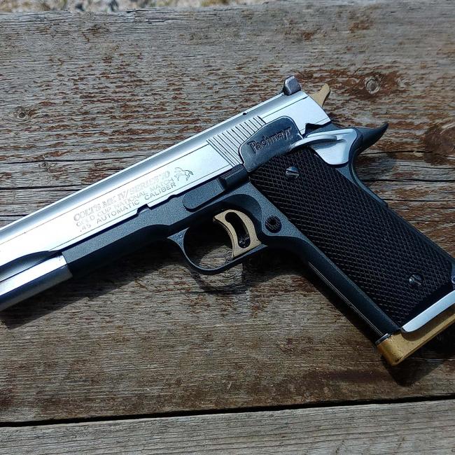 Galerie photos HD Customisation Cerakote Colt 1991 Gold Cup Match