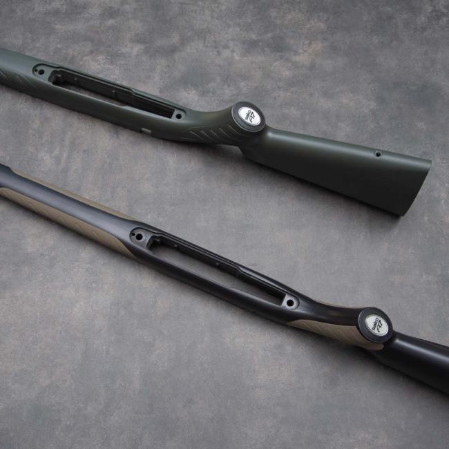 Sako A7 details Suppression revetement Soft Touch renovation Cerakote satin_GVE9400